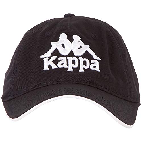 Kappa Vendo Mens Cap 707391-19-4006 Black One Size EU (UK) Gorra, Beret, Negro, Talla única Unisex Adulto