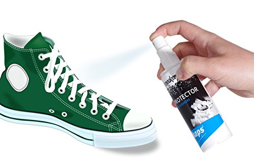 Kaps Spray Impermeabilizante y de Protección contra la Suciedad para Zapatillas de Deporte y Calzado Informal, Sin Aerosol Respetuoso con el Medio Ambiente, Sneakers Protector