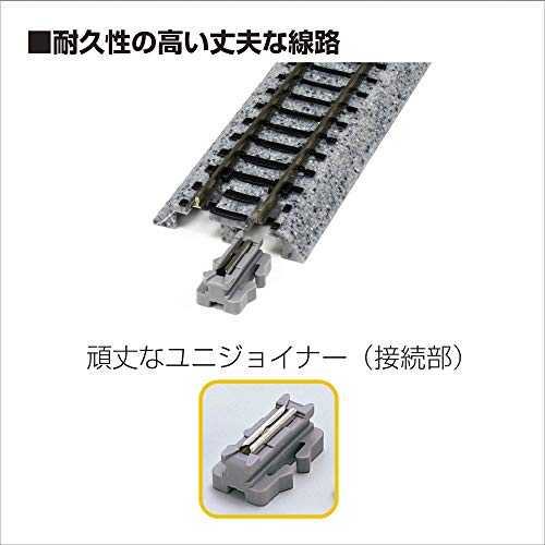 Kato 20-230 Concrete Tie Double Track #4 Single Crossover Turnout 248mm Left Hand