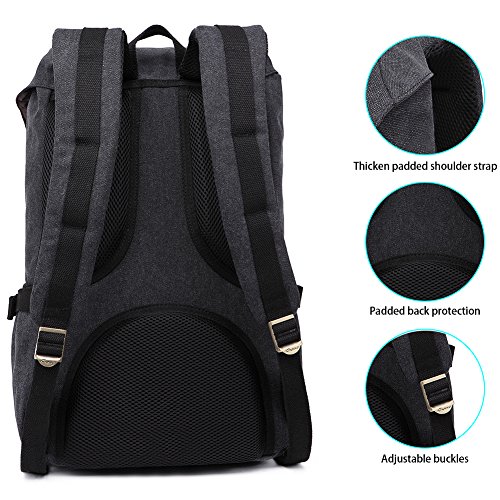 KAUKKO Ep5 Mochila tipo casual, 47 centimeters, Negro (Cschwarz)