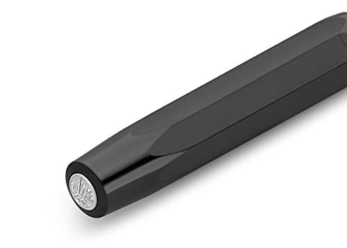 Kaweco Skyline Sport Pluma estilográfica, color negro, grosor M