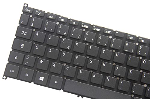 KbsPro Teclado francés para Acer Aspire 3 A315-22 A315-23 A315-34 A315-42 A315-42G A315-54G A315-55G AZERTY Without Backlit