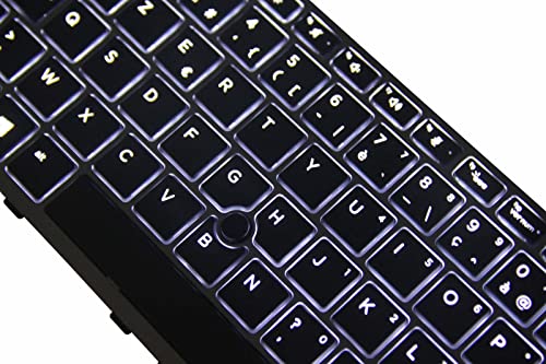 KbsPro Teclado francés para HP ZBook 14u G5, 14u G6, EliteBook 745 G5, 745 G6, 840 G5, 840 G6 AZERTY retroiluminado, L15540-051, L15541-051