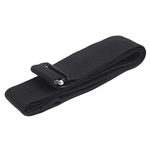 kdjsic Banda elástica para cinturón de Pecho de frecuencia cardíaca para transmisor de Monitor de Sensor de frecuencia cardíaca Polar Wahoo Suun-to Gar-min