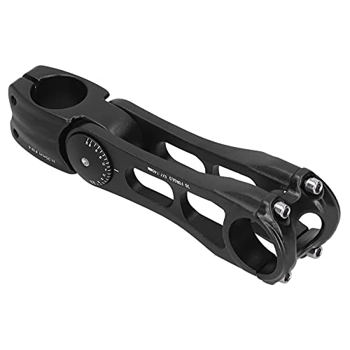 Keenso ± 85 ° Vástago de Manillar MTB de aleación de Aluminio Ajustable en ángulo Vástago de Manillar de Bicicleta de montaña 31.8x145mm