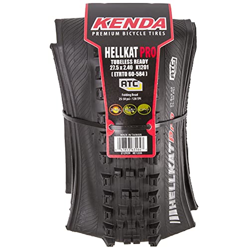 Kenda Hellkat DE EN-DTC ATC - Neumático Plegable (27,5 x 2,40 cm)