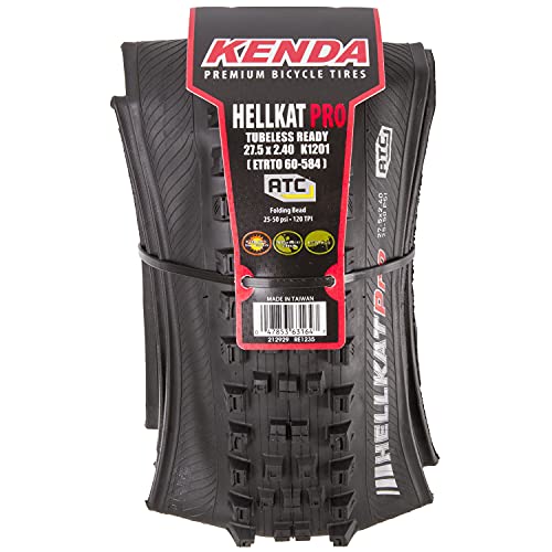 Kenda Hellkat DE EN-DTC ATC - Neumático Plegable (27,5 x 2,40 cm)