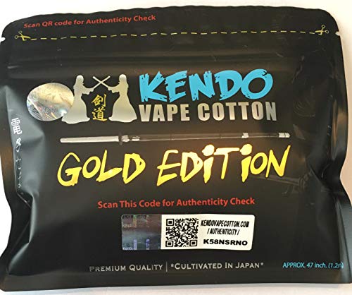 Kendo Vape De Algodón Gold Edition