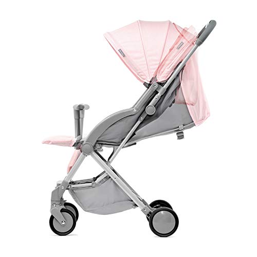 Kinderkraft Silla de Paseo PILOT, Carrito, Plegable, Transportable, Rosa