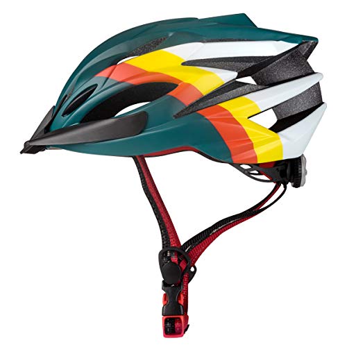 KING BIKE Casco de Bicicleta Casco de Bicicleta con Luz LED para Hombres Damas Casco En Los Cascos Artículos Deportivos Cascos de Bicicleta Ltd Racing Bike Mountain Shell Mountain Bike MTB