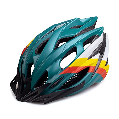 KING BIKE Casco de Bicicleta Casco de Bicicleta con Luz LED para Hombres Damas Casco En Los Cascos Artículos Deportivos Cascos de Bicicleta Ltd Racing Bike Mountain Shell Mountain Bike MTB