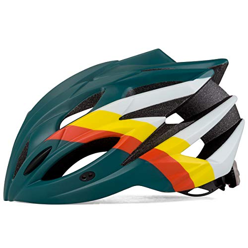 KING BIKE Casco de Bicicleta Casco de Bicicleta con Luz LED para Hombres Damas Casco En Los Cascos Artículos Deportivos Cascos de Bicicleta Ltd Racing Bike Mountain Shell Mountain Bike MTB