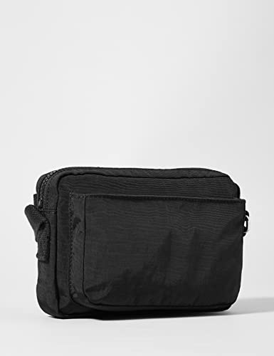 Kipling Abanu, Bolsos con Bandolera para Mujer, Negro (Black Noir), 20x13.5x7.5 cm