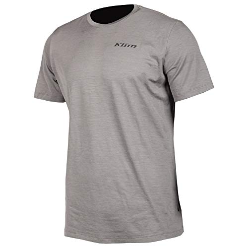 KLIM Teton Merino Wool SS Camisa Hombre Grande - Gris