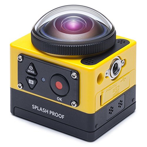 Kodak PixPro SP360 cámara para deporte de acción Full HD MOS 17,52 MP 25,4 / 2,33 mm (1 / 2.33") Wifi 103 g - Cámara deportiva (Full HD, 1920 x 1080 Pixeles, 120 pps, 848 x 480,1280 x 720,1280 x 960,1920 x 1080, H.264,MP4, 1080p,720p)