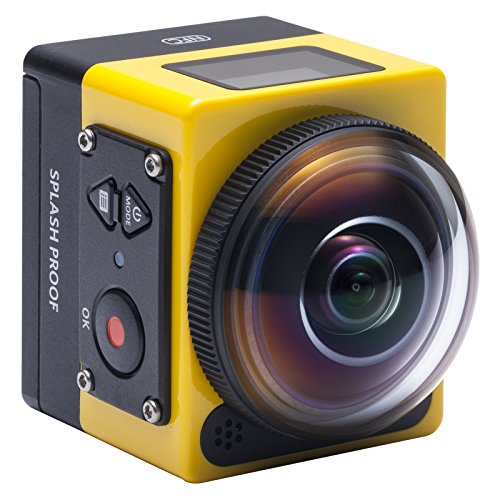 Kodak PixPro SP360 cámara para deporte de acción Full HD MOS 17,52 MP 25,4 / 2,33 mm (1 / 2.33") Wifi 103 g - Cámara deportiva (Full HD, 1920 x 1080 Pixeles, 120 pps, 848 x 480,1280 x 720,1280 x 960,1920 x 1080, H.264,MP4, 1080p,720p)