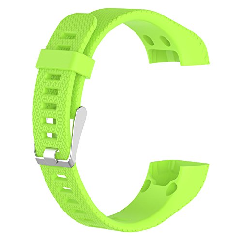 KOMI Correa de reloj compatible con Garmin Vivosmart HR+, correa de silicona deportiva para Garmin Vivosmart HR Plus