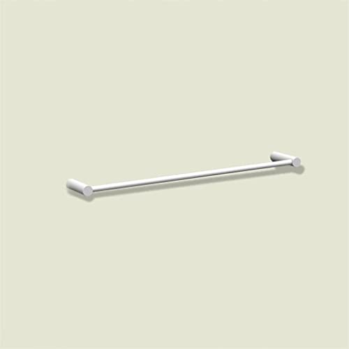 Kon-fort Home Toallero Blanco de baño sujeción con Tornillos, Barra toallero de Acero Inoxidable para Baño, montado en la Pared, de diseño Exclusivo, 40 cm.