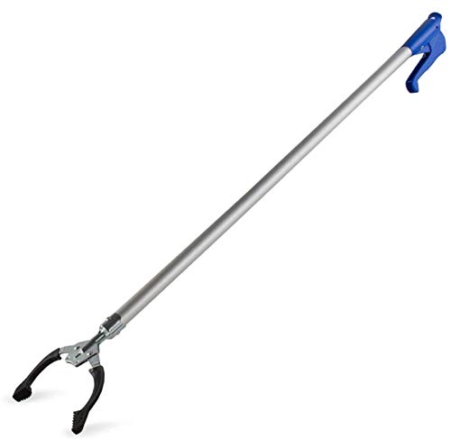 KONKY Pinzas Basura 93 cm Pinzas Jardinería, Agarrador de Brazos Largos de Aluminio, Extensor de Brazo Largo para Recogedor de Basura