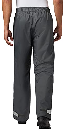 KOUDYEN Pantalones Lluvia Impermeable Hombre Ligero Transpirable Pantalones Trekking Ciclismo Moto Hombre Aire Libre YK5415M-Grey-L