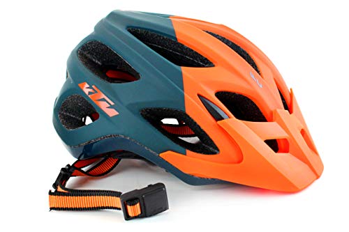 KTM Factory Character - Casco de bicicleta con cierre Fidlock (58-62 cm), color naranja mate