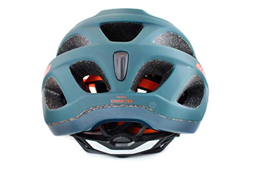 KTM Factory Character - Casco de bicicleta con cierre Fidlock (58-62 cm), color naranja mate