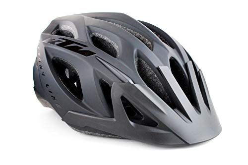 KTM Factory Line 2021 - Casco de bicicleta (54-58 cm), color negro brillante y mate