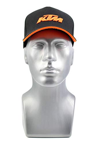 KTM Gorra Tapa Negro – Naranja con logo Uni Tamaño (K de 6583303)