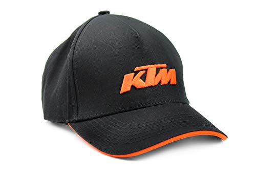 KTM Gorra Tapa Negro – Naranja con logo Uni Tamaño (K de 6583303)
