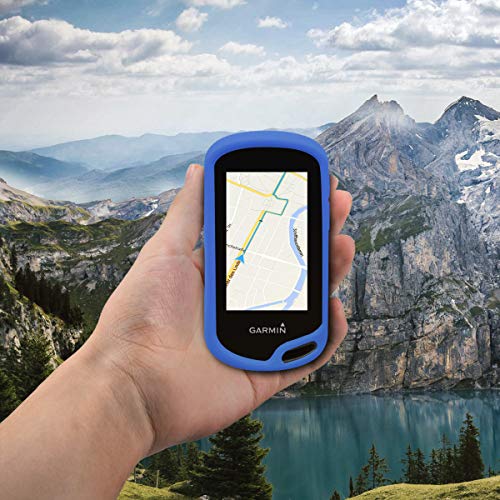 kwmobile Funda Compatible con Garmin Oregon 700 / 750t / 600/650 - Carcasa de Silicona para navegador GPS - Cover Azul