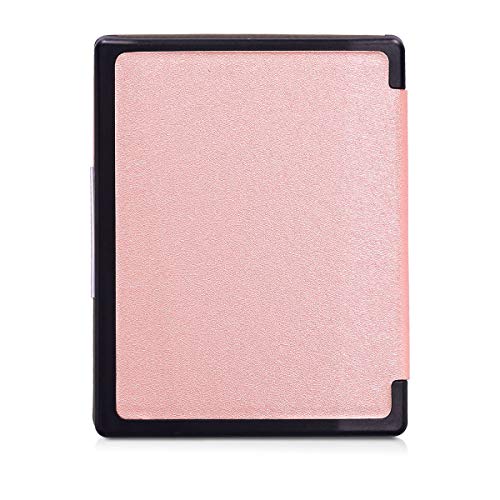 kwmobile Funda Compatible con Kobo Aura Edition 1 - para e-Reader de Cuero sintético - Case en Oro Rosa