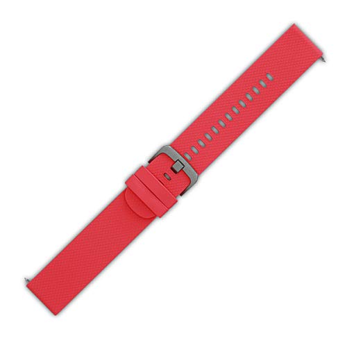 kwmobile Pulsera Compatible con Polar Vantage M/Grit X - Correa para Reloj Inteligente Silicona TPU Rojo