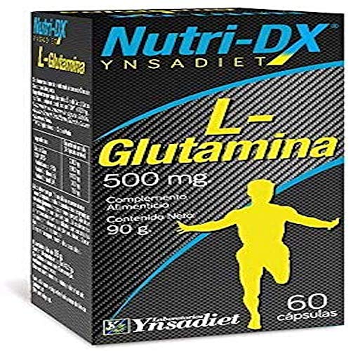 L-Glutamina 30 Cápsulas| Suplemento Deportivo para Rendimiento| Recuperador Muscular| Aminoácidos Esenciales| Aquisana