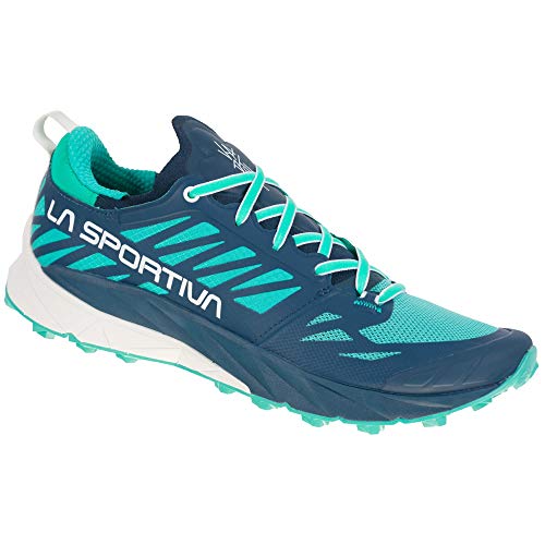 LA SPORTIVA Kaptiva Woman, Zapatillas de Trail Running Mujer, Opal/Aqua, 37 EU