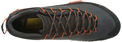 La Sportiva TX4 GTX, Zapatillas de Senderismo Hombre, Multicolor (Carbon/Flame 000), 43.5 EU