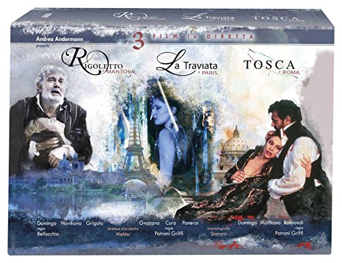 La Via Della Musica : Rigoletto/Traviata/Tosca Nei Luoghi (CE) (4 Dvd+Libro)