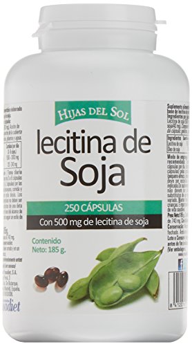 Laboratorios YNSADIET HIJAS DEL SOL Lecitina de Soja - 250 Cápsulas Blandas