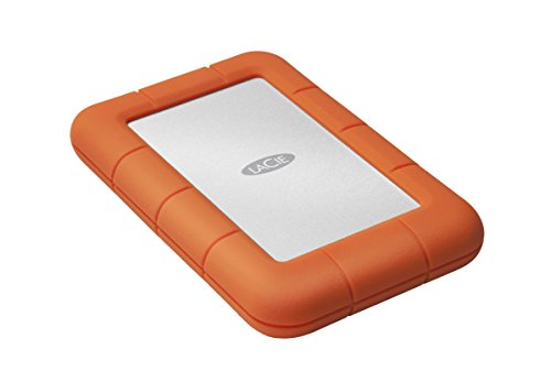 LaCie Rugged Mini - Disco Duro Externo portátil para Mac y PC 1 TB (USB 3.0, 2.5')