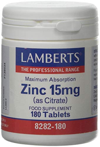 Lamberts Zinc 15mg - 180 Tabletas