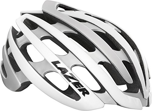 Lazer Casco Z1 MIPS, Todo el año, Unisex, Color Blanco/Plateado, tamaño Small