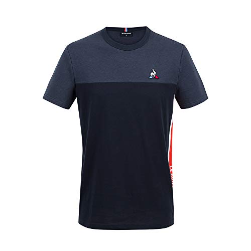 Le Coq Sportif Camiseta Modelo Saison 1 tee SS M, Sky Captain/Sky Captain st