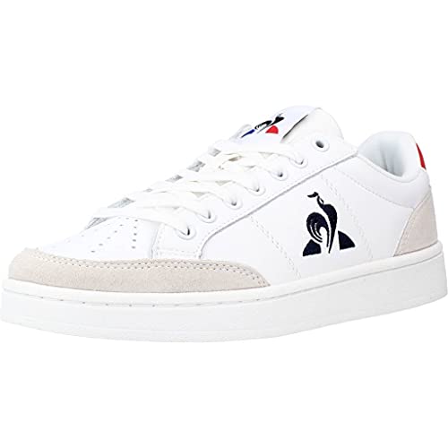 Le Coq Sportif COURTNET W, Zapatillas Deportivas Mujer, Optical White/Dress Blue, 39 EU