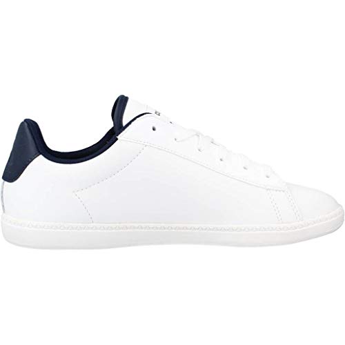 Le Coq Sportif Courtset GS, Zapatillas Unisex Adulto, Optical White/Dress Blue, 39 EU