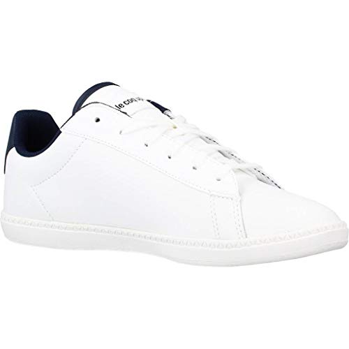 Le Coq Sportif Courtset GS, Zapatillas Unisex Adulto, Optical White/Dress Blue, 39 EU