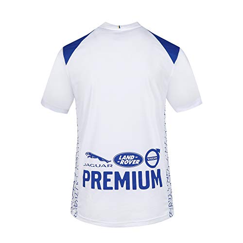 Le Coq Sportif ESTAC Maillot Match EXT SS M Camiseta de Manga Corta, Hombre, New Optical White