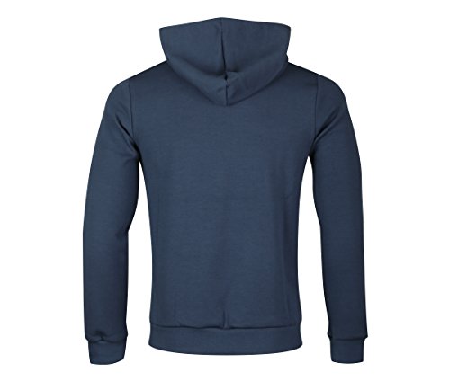 Le Coq Sportif Hoody Presentation Coton Sudadera, Hombre, Dress Blues, M