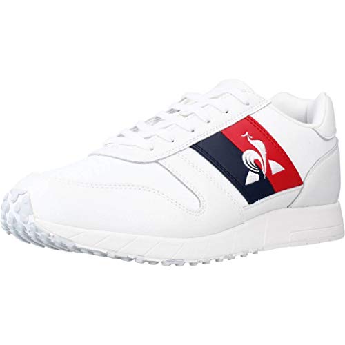 Le Coq Sportif JAZY Classic Flag, Zapatillas Hombre, Optical White, 41 EU