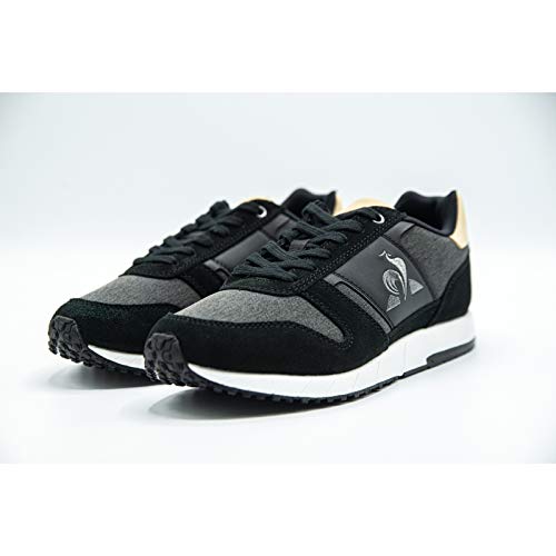 Le Coq Sportif JAZY Classic, Zapatillas Deportivas Hombre, Negro, 44 EU