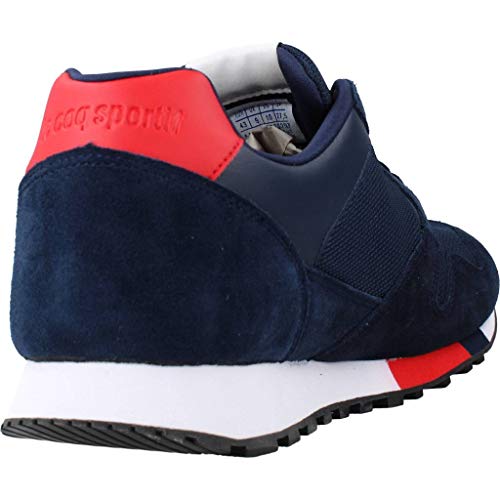 Le Coq Sportif Manta, Zapatillas Hombre, Dress Blues/Pure Red, 44 EU