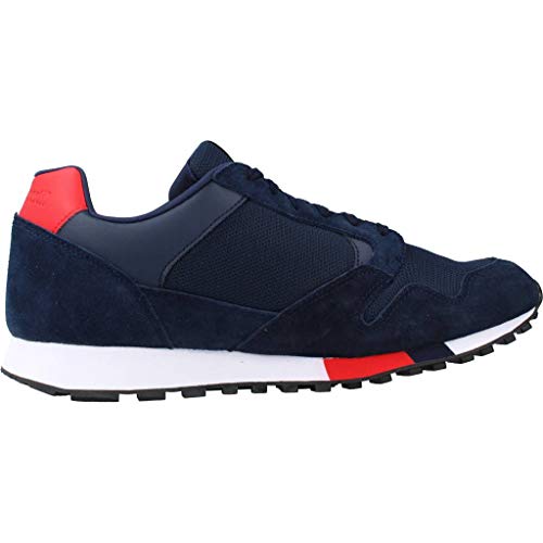 Le Coq Sportif Manta, Zapatillas Hombre, Dress Blues/Pure Red, 44 EU